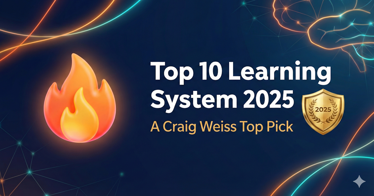 JoySuite al 10° posto nei migliori sistemi di apprendimento del 2025 di Craig Weiss