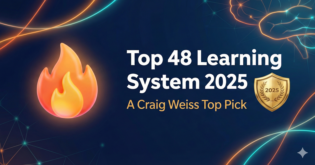 JoySuite nominato tra i «48 migliori sistemi di apprendimento del 2025» dal Craig Weiss Group