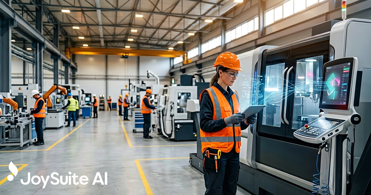 AI for Manufacturing: Reduce Downtime, Boost Quality, and Train Faster