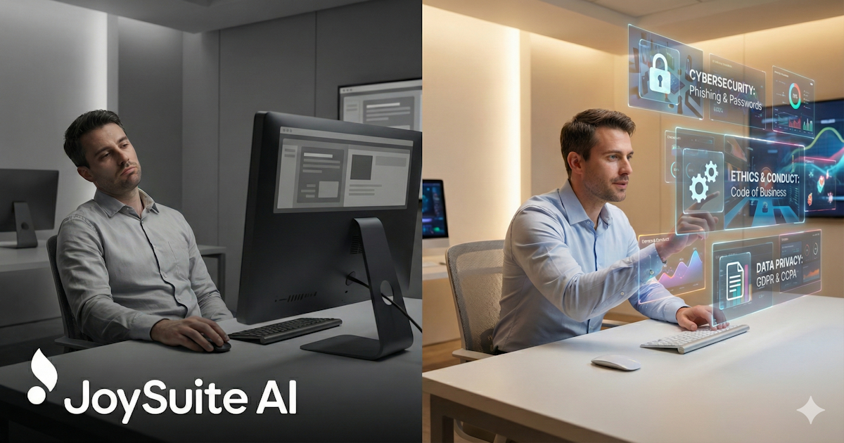 Compliance-Schulungen, bei denen Mitarbeiter nicht kündigen wollen