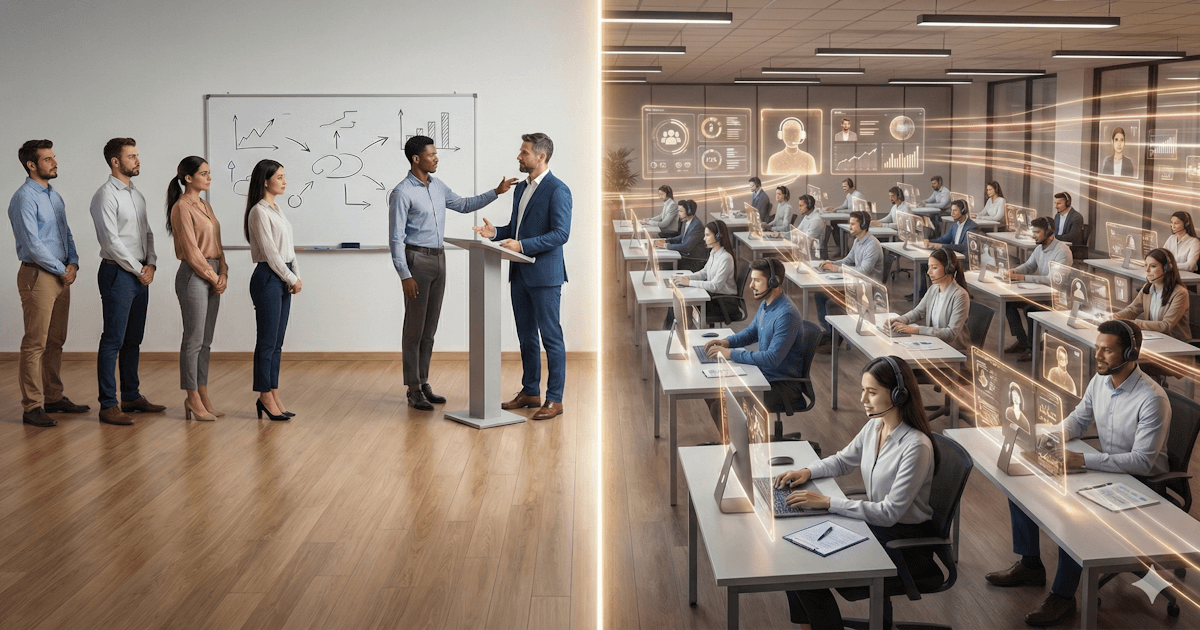 Vertriebssimulation vs. Live-Schulung: Was funktioniert besser