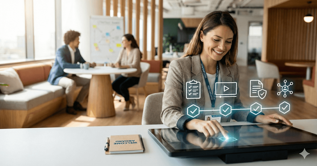 Self-Service-Onboarding: Geben Sie neuen Mitarbeitern Antworten ohne Engpässe