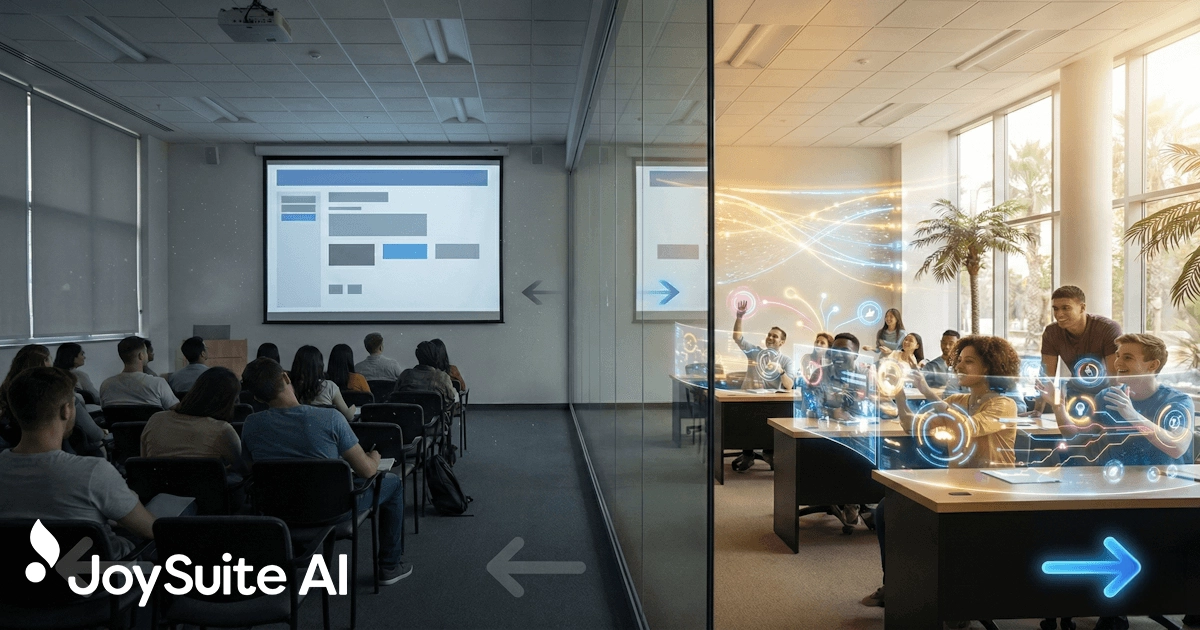 Traditional LMS vs AI Learning Platform: What's Actually Different