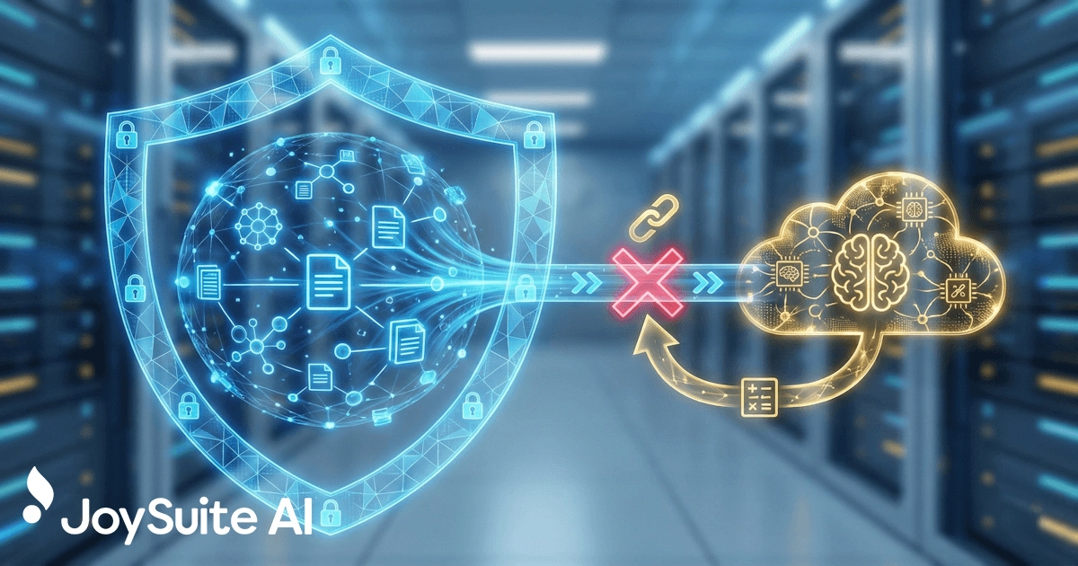 Why "We Don't Train on Your Data" Should Be Table Stakes