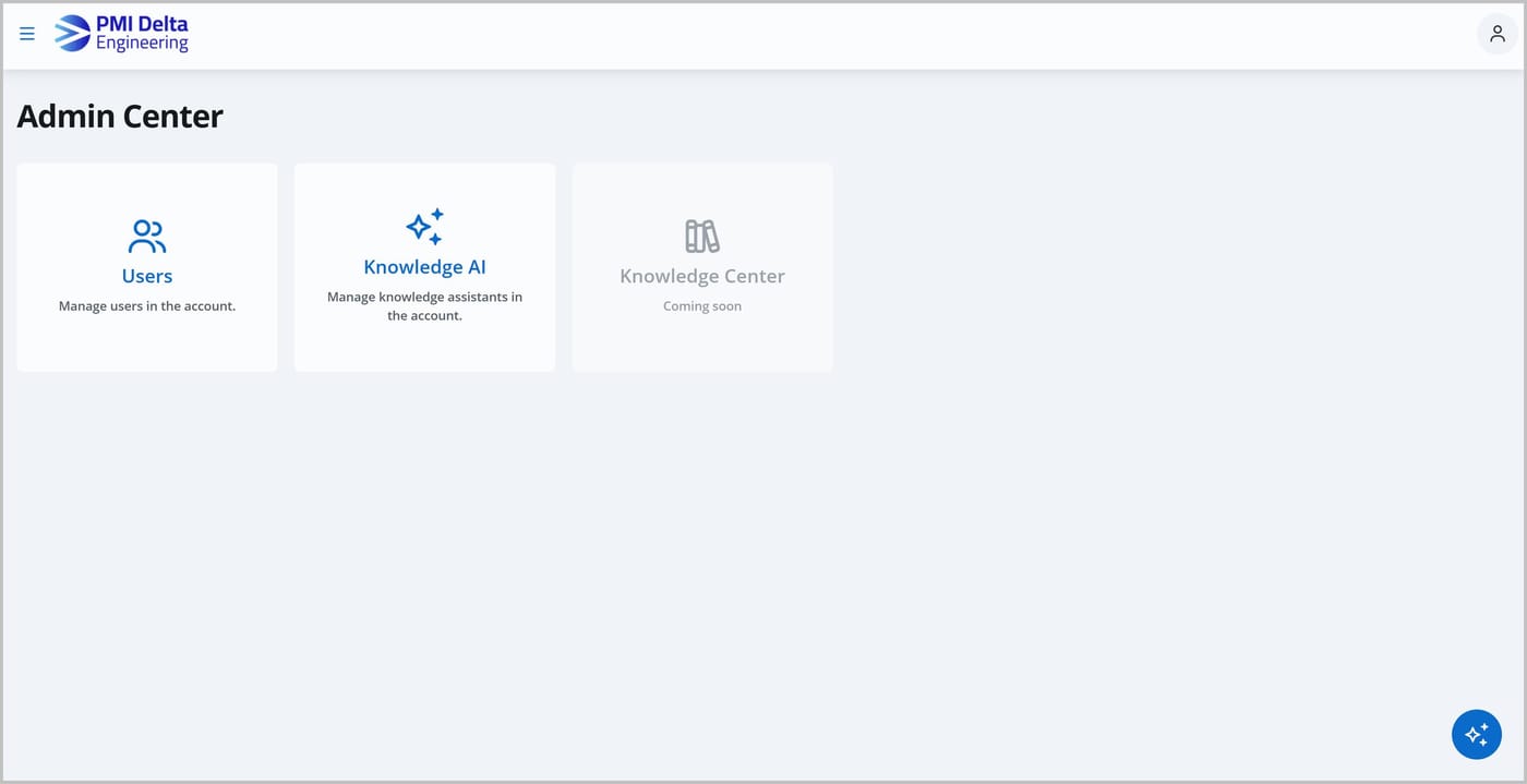 The Admin Center.