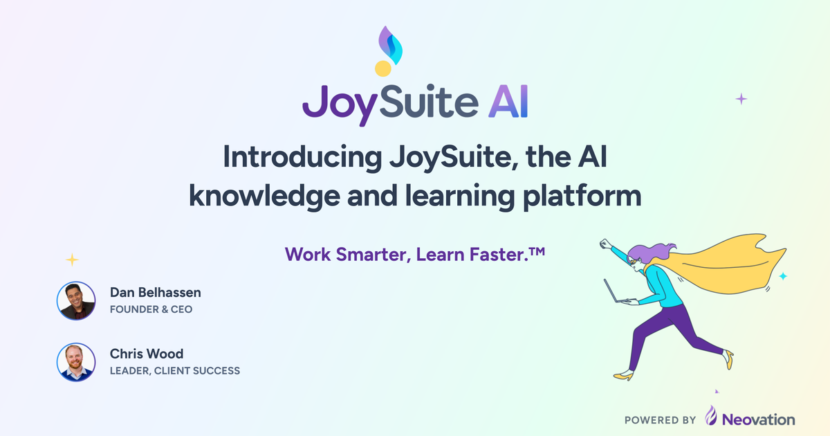 Presentamos JoySuite AI: resumen de la sesión de lanzamiento